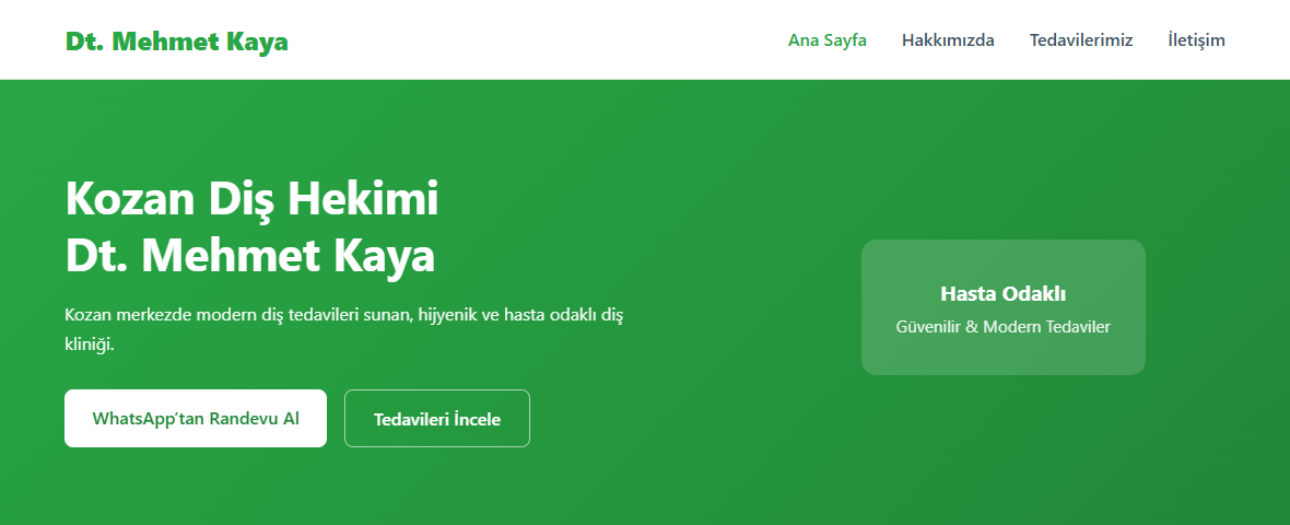 Klasik Yeşil Turkuaz Tema