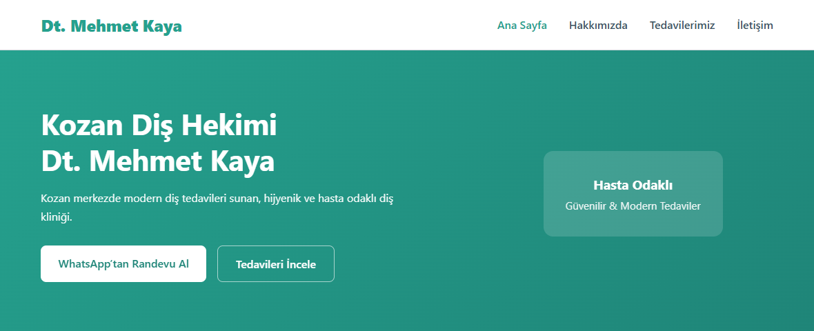 Klasik Yeşil Turkuaz Tema