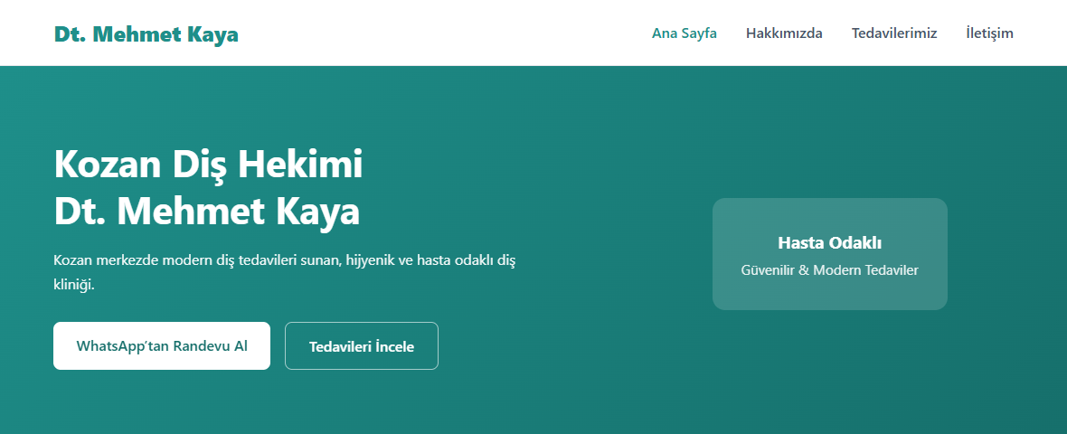 Klasik Yeşil Turkuaz Tema